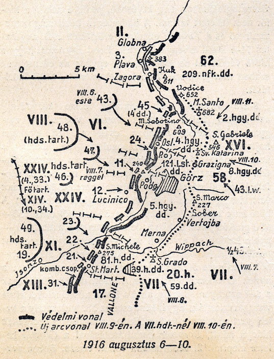 Le�r�s: Le�r�s: Le�r�s: Le�r�s: C:\02.39.gyalogezred 1914-18\Isonz�-csat�k\Isonz�-csat�k k�pek\265terkep50.jpg
